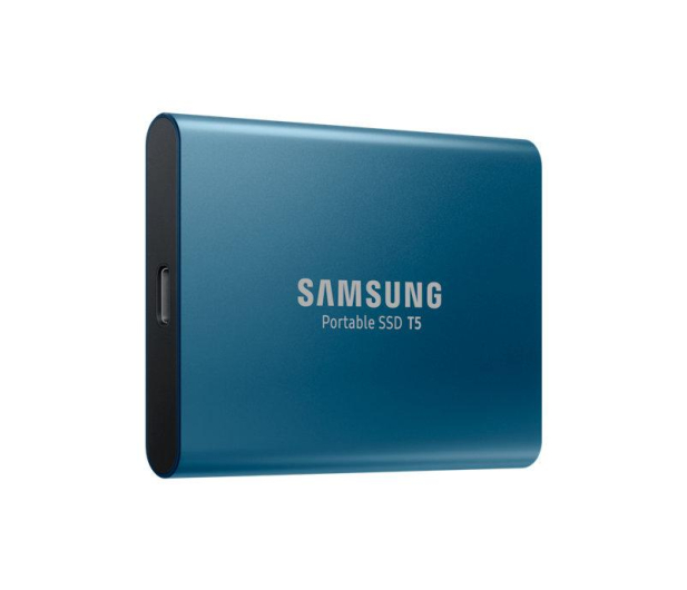 Samsung Portable SSD T5 250GB USB 3.1 Niebieski - 383633 - zdjęcie 2